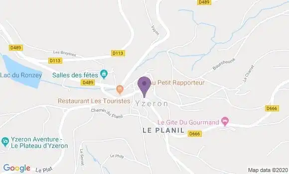 Localisation Yzeron Ap - 69510