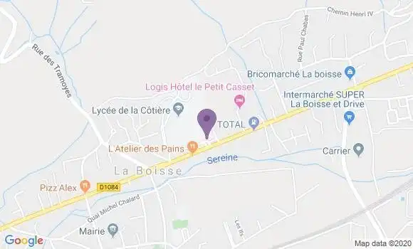 Localisation Jonage - 69330