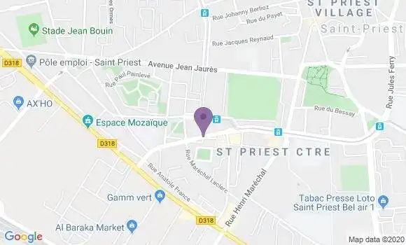 Informations Sur La Poste De St Priest 69800