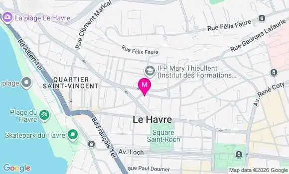 Localisation Le Havre Gobelins - 76600