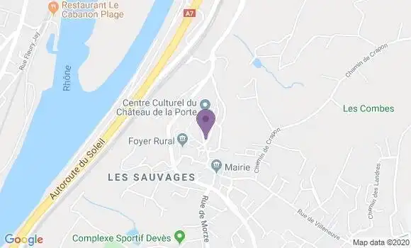 Localisation Ternay Bp - 69360