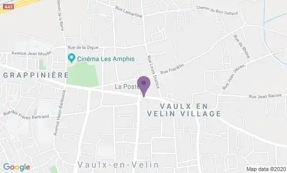 Localisation Vaulx En Velin Village - 69120