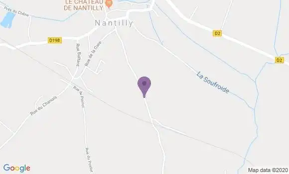 Localisation Nantilly Ap - 70100