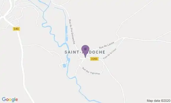Localisation Fouvent Saint Andoche Ap - 70600
