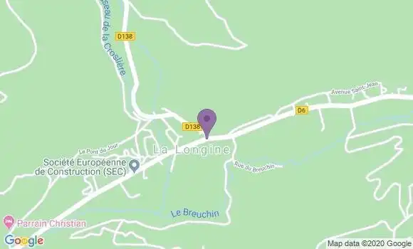 Localisation La Longine Bp - 70310