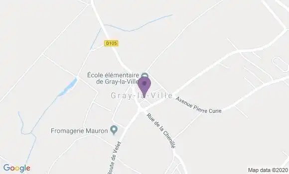 Localisation Mantoche Ap - 70100