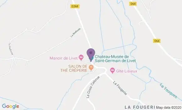 Localisation Saint Germain Bp - 70200