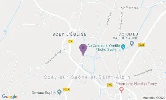 Localisation Traves Ap - 70360