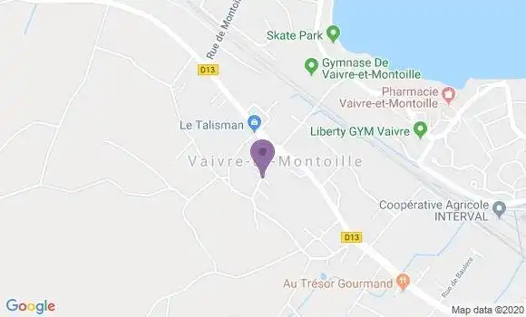Localisation Vaivre et Montoille - 70000