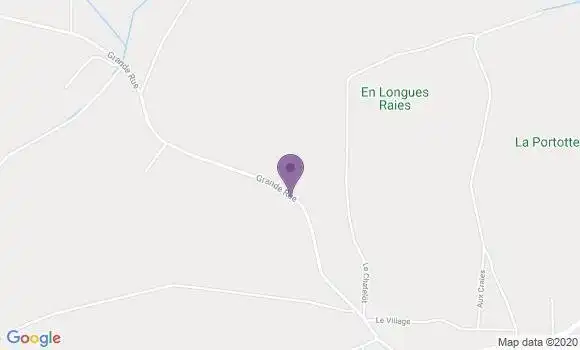 Localisation Vernois sur Mance Ap - 70500