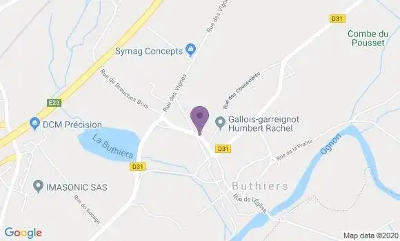 Localisation Voray sur l