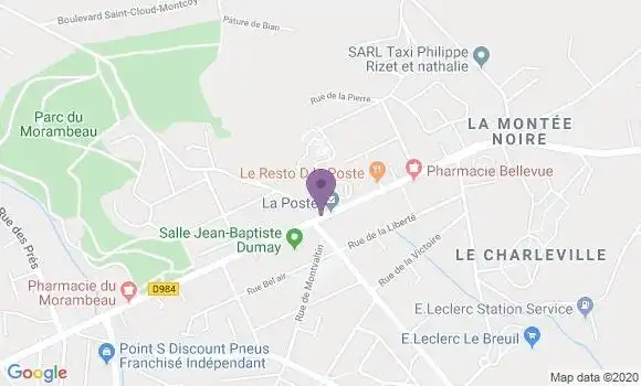 Localisation Le Breuil Bp - 71670