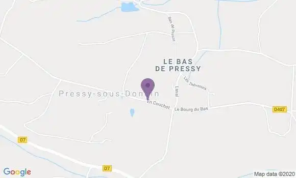 Localisation Buffieres Ap - 71250