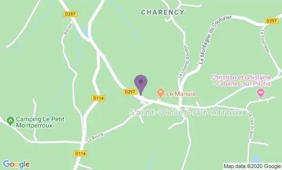 Localisation La Comelle Ap - 71990