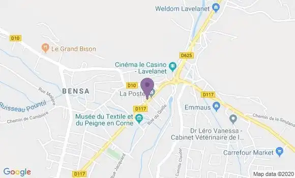 Localisation Lavelanet - 09300
