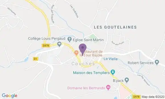 Localisation Couches - 71490