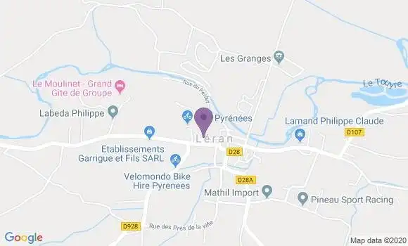Localisation Leran Bp - 09600