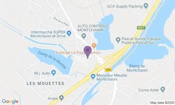 Localisation Ecuisses Bp - 71210