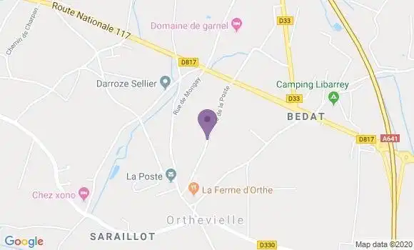 Localisation La Guiche Ap - 71220