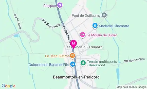 Localisation Beaumontois en Perigord - 24440