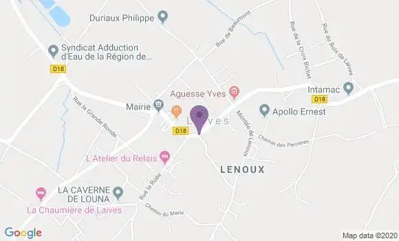 Localisation Laives Ap - 71240