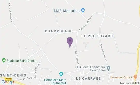 Localisation Maltat Ap - 71140