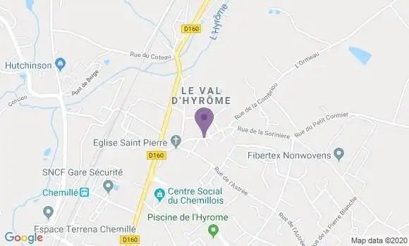Localisation Melay Bp - 71340