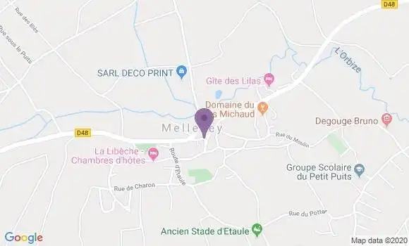 Localisation Mellecey Ap - 71640