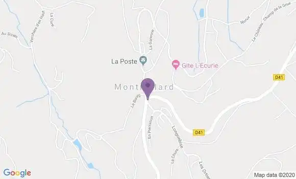Localisation Montmelard Ap - 71520