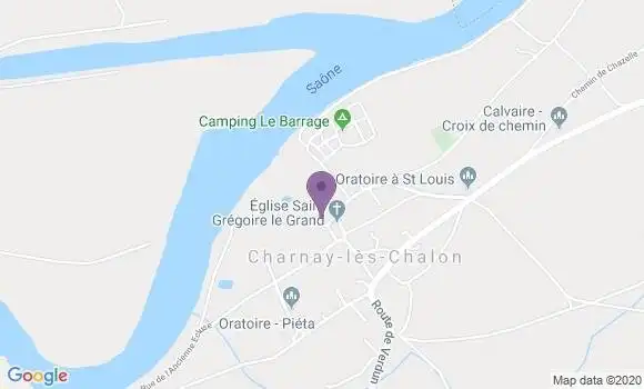 Localisation Navilly Bp - 71270