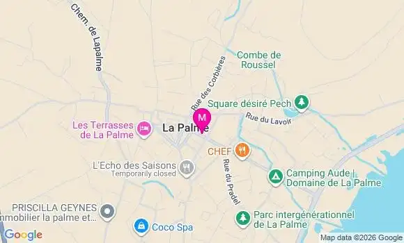 Localisation Lapalme - 11480