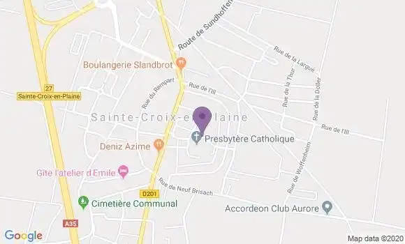 Localisation Sainte Croix Ap - 71470
