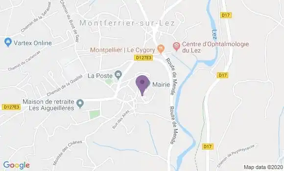 Localisation Montferrier - 09300