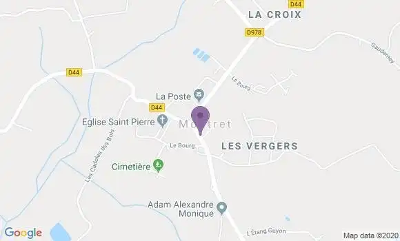 Localisation Simard Bp - 71330