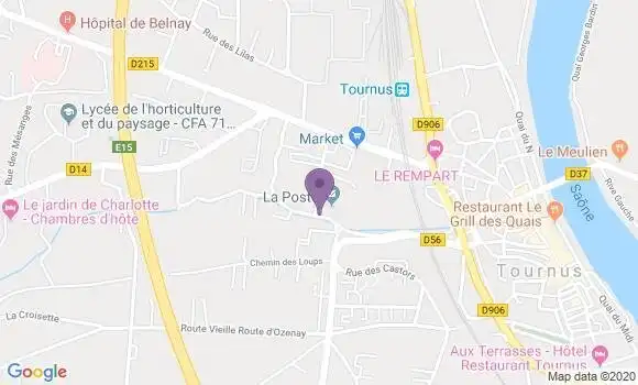 Localisation Tournus - 71700