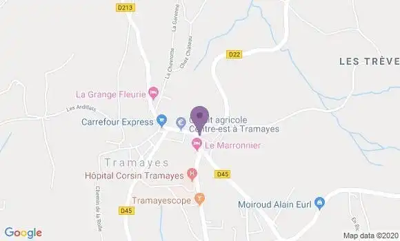 Localisation Tramayes - 71520