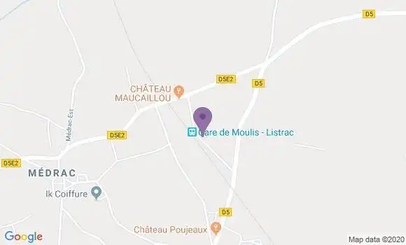 Localisation Moulis Bp - 09200