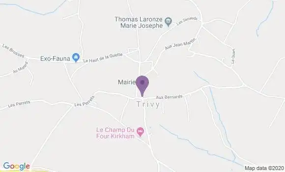 Localisation Trivy Bp - 71520