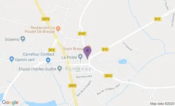 Localisation Varennes le Grand Bp - 71240