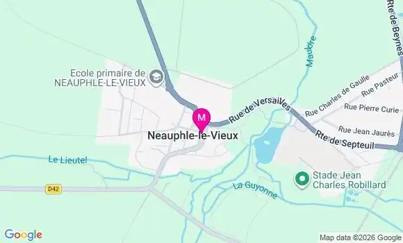 Localisation Neauphle le Vieux - 78640