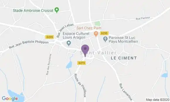 Localisation Les Gautherets Ap - 71230