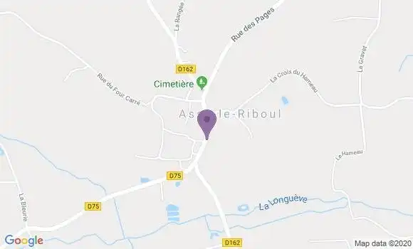 Localisation Asse le Riboul Ap - 72170