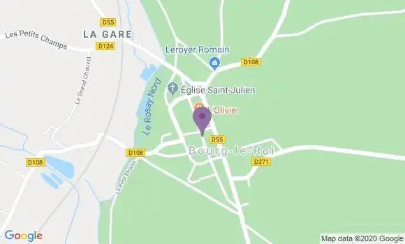Localisation Bourg le Roi Ap - 72610