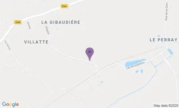Localisation Chahaignes Bp - 72340