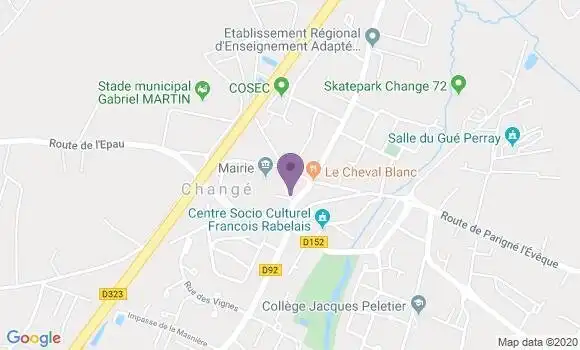 Localisation Change Bp - 72560