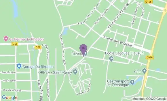 Localisation La Chapelle Saint Remy Ap - 72160