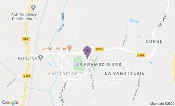 Localisation Conge sur Orne Ap - 72290