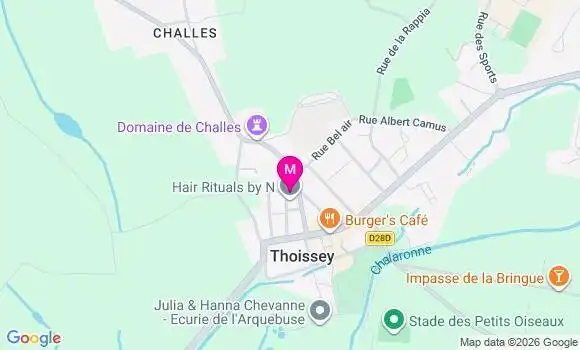 Localisation Thoissey - 01140