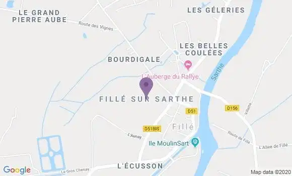 Localisation Fille sur Sarthe Ap - 72210