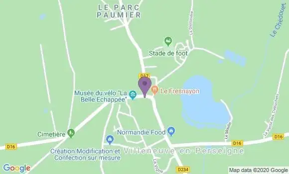Localisation La Fresnaye sur Chedouet Bp - 72600